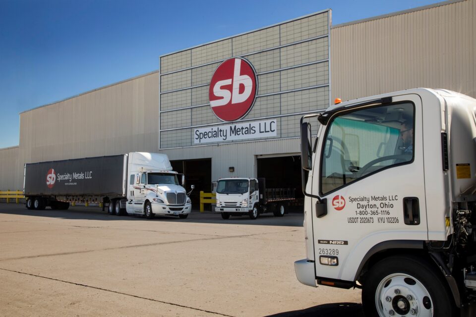 Dayton Service Center for SB Specialty Metals